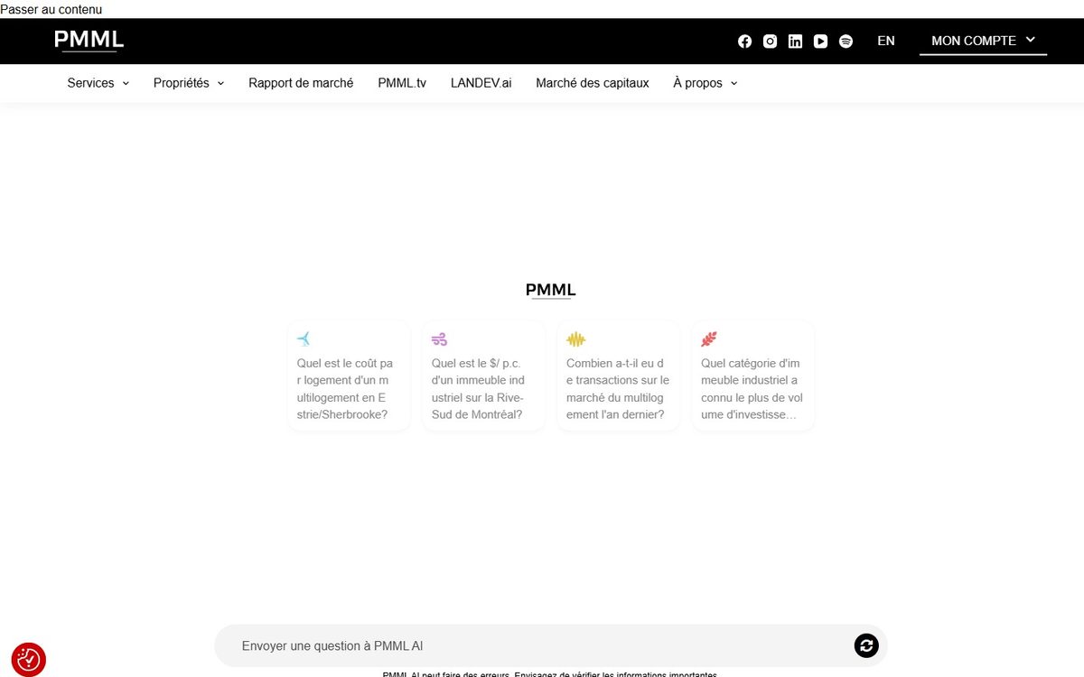 PMML AI — screenshot